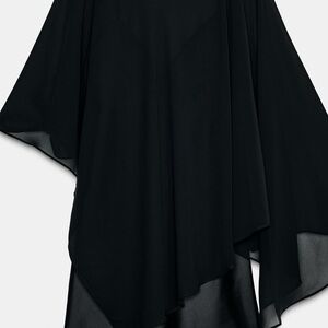 Zara Black Flowing Dress